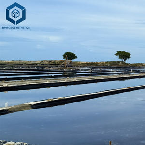 UV resistente impermeável Hdpe China Geomembrana preto impermeável forro membrana para a indústria do sal - Product Image 5