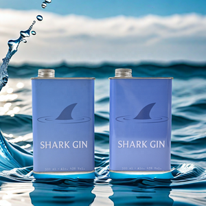 Boîtes d'emballage en métal personnalisables en acier inoxydable 304 pour <span class=keywords><strong>gin</strong></span> et vin de fruits, recyclables, en acier inoxydable de qualité alimentaire - Product Image 2