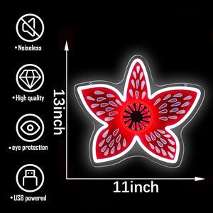 Dimmable USB-Powered người lạ điều cuối cùng mùa Neon dấu hiệu cho người hâm mộ phòng ngủ trò chơi trang trí phòng demogorgon Led Neon ánh sáng - Product Image 3