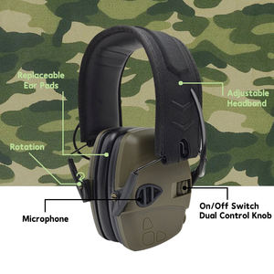 Встроенный микрофон, Электронная стрельба, Защита слуха, тактические наушники, наушники - Product Image 6