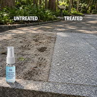 Essence liquide anti-taches pour pierre de qualité industrielle, formule modifiée invisible en céramique microcristalline nano, marque A1