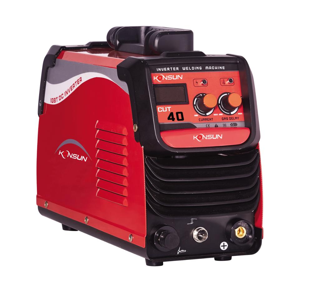 KONSUN Cut-40A-KX7 230V Portable IGBT Inverter Plasma Cutter 40A Metal Cutting Machine for Stainless Steel & Lotos Cutting
