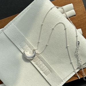 สร้อยคอจี้เพชรเหลืองทรงน้ำตาลกรวดเล็ก ดีไซน์หรูหรา ทำจากเงินแท้ S925 ประดับเพชรคาร์บอนสูง สำหรับคนมีระดับ - Product Image 2