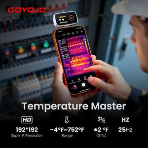 Caméra thermique GOYOJO pour Android 15 16 17, imagerie infrarouge 192x192, inspection électrique et HVAC pour la maison - Product Image 2