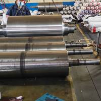 Rouleau de dégrossissage en fonte spheroidale au graphite, robuste, pour le laminage à chaud de profilés d'acier en angle en usine de laminage