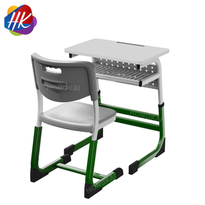 โต๊ะและเก้าอี้เฟอร์นิเจอร์ห้องเรียนแบบถอดได้ปรับความสูงได้ - Product Image 4