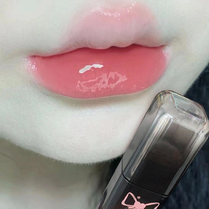 <span class=keywords><strong>Rouge</strong></span> <span class=keywords><strong>à</strong></span> <span class=keywords><strong>lèvres</strong></span> longue tenue non-collant, fini miroir, effet poudre glacée lychee, style pêche noire intense, pour des <span class=keywords><strong>lèvres</strong></span> pulpeuses et hydratées - Product Image 5