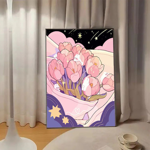 Kit di Pittura a Olio Digitale con Coniglietto per Bambini, Set Fai-<span class=keywords><strong>da</strong></span>-Te per Decorazione Casa - Product Image 4