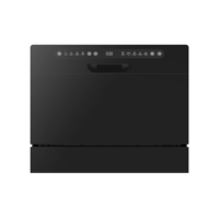 Lave-vaisselle compact 6 couverts, compatible comptoir ou encastrable