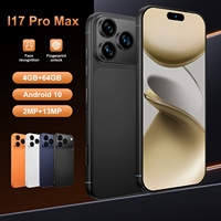 Nouveaux téléphones mobiles I17 Pro Max de haute qualité, double SIM, version mondiale, smartphone I17 Pro Max, 4 Go + 64 Go, téléphones portables D