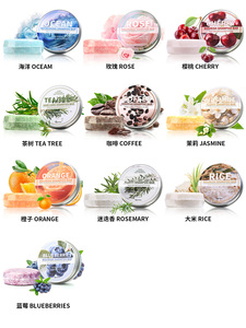 Shampoing Solide Artisanal Menthe aux Extraits Végétaux et Beurre de Karité – Soin Capillaire Réparateur, Rafraîchissant, Contrôle du Sébum, Anti-Démangeaisons – Vente en Gros - Product Image 3