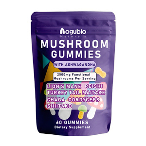 لبان أشواغاندا وأسود مان مكمل فطر تركيا ، مايتاكي ، ريشي ، تشاغا ، شيتاكي ، لبان الفطر كورديسيبس - Product Image 1