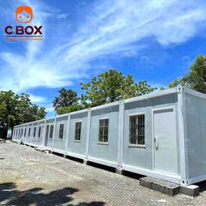 Cbox - Casas Prefabricadas Modernas al por Mayor, Casas Pequeñas Desmontables de 20 pies, Oficina Modular, Hotel Cápsula, Almacén, Casa Contenedor Móvil - Product Image 1