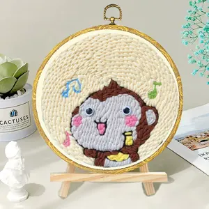 <span class=keywords><strong>Kit</strong></span> d'aiguilles à poinçonner best-seller pour adultes bricolage zodiaque chinois-artisanat de broderie de poulet point de croix et couture pour débutants - Product Image 4