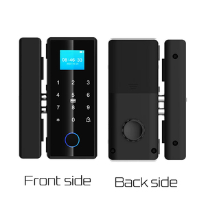 Văn phòng thông minh khóa Keyless vân tay cửa kính không Khung kính đầy đủ Wifi bảo hiểm tuya App thông minh Kính mật khẩu thẻ khóa - Product Image 6