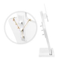 Porträt Körpers chmuck Piercing Display Karte Torso Dummy Holz Schaufenster puppe Schmuckst änder für Schmuck Display