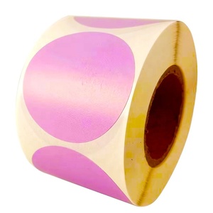 Rouleaux d'étiquettes thermiques imprimées en couleur pour l'<span class=keywords><strong>application</strong></span> d'étiquettes de <span class=keywords><strong>prix</strong></span> à <span class=keywords><strong>code</strong></span>-barres, fournis par l'usine - Product Image 1