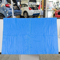 Serviette de voiture JYM-0240 rouleau de tissu chamois PVA brodé en microfibre à séchage rapide super absorbé pour le lavage de voiture meilleur nettoyage