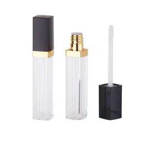 Cosmetic package Matte Square liquid premium lipgloss tube container wholesale lipgloss gloss empty tube