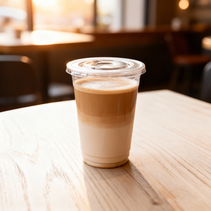 Disposable Customized Foodgrade 12oz 14oz 16oz <b>Plastic</b> Coffee <b>Cups</b> For Boba Tea Juice Milk Takeaway Packaging - Product Image 3