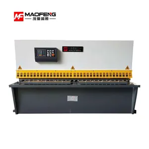 E21e21s denetleyicisi ile hidrolik CNC makaslama makinesi QC12Y-12 * 4000mm sac metal kesme makinesi