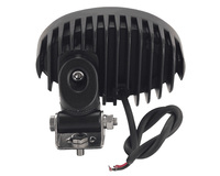 Lampe de travail John Deere 40W pour tracteur Oval LED Flood Beam en noir gris New Agriculture Lighting Lamp