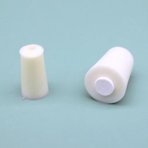 Tapones de silicona Huida 8-12 a 48-53 con núcleo de arena para sellado de tubos de ensayo y frascos de laboratorio, calidad premium - Product Image 1