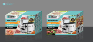 Hachoir à Viande Électrique Multifonctionnel de Norme Européenne pour Usage Domestique, Broyeur à Viande Automatique et Remplisseur de Saucisses - Product Image 6