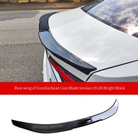 Kit de carrosserie Veidt pour Corolla modèle 2019-2024 : Spoiler avant, jupes latérales, aileron arrière, aileron supérieur, lames de pare-chocs arrière, kit d'angle arrière