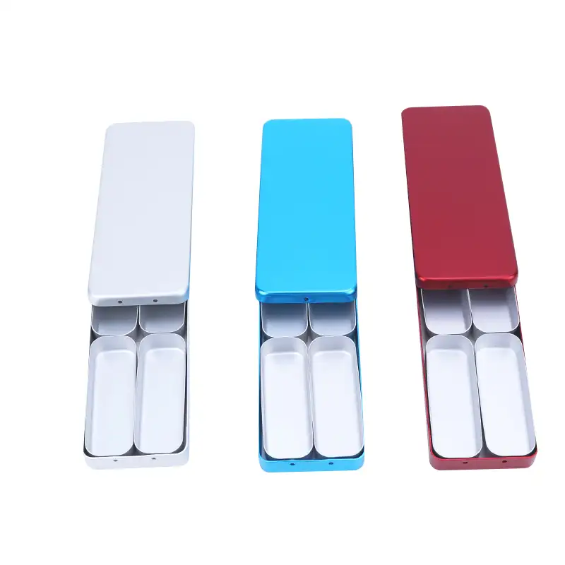 Boîte de stérilisation multifonction, 4 grilles, en alliage d'aluminium détachable, plateau de désinfection pour Cassette dentaire