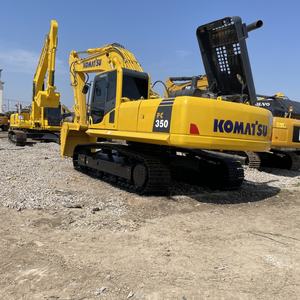 Machines de construction de noyau d'excavatrice d'occasion Komatsu PC350 de 35 tonnes de haute qualité avec roulement de pompe à engrenages de moteur de moteur - Product Image 3