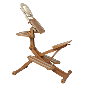 Nuova Poltrona Portatile in <span class=keywords><strong>Alluminio</strong></span> per Salone, Regolabile per Fisioterapia, Bellezza, Massaggi Facciali, Tatuaggi e Trattamenti Ciglia - Product Image 5