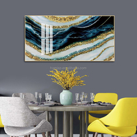 Peinture à l'huile abstraite pour salon, décoration moderne de maison, Art abstrait pour salon, porcelaine cristal brillante, peinture de paysage, vente en gros,