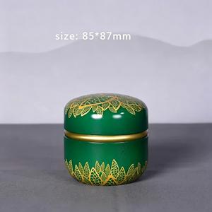 Recipiente Hermético <span class=keywords><strong>de</strong></span> Hojalata para Té <span class=keywords><strong>con</strong></span> Diseño Floral - Product Image 3