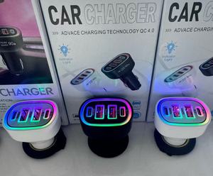 Cargador Rápido para Auto de 90W con <span class=keywords><strong>4</strong></span> Puertos, Cargador para Auto Tipo-C, Adaptador de Carga Súper Rápida USB C para iPhone 17 16/15 Pro Max Plus <span class=keywords><strong>Galaxy</strong></span> S26 - Product Image 2