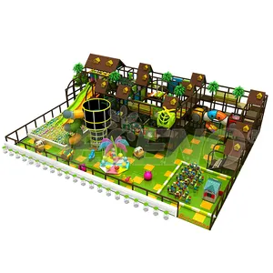 Kindergarten Playgrounds Fun Indoor Spaces Kids Play Games With Climbing Wall Slides Cheerful Amusement