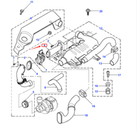 Filtre à air de haute qualité LR007478 PHE100500 pour Land Rover Freelander 2 1996-2006 4.4 4x4