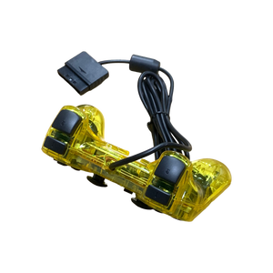 Amarillo PS2 Gamepad con cable Joystick Controlador transparente Manette para PS2 Controlador amarillo claro Mando Compatible con <span class=keywords><strong>PC</strong></span> - Product Image 2
