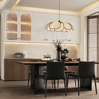 Chaise de salle à manger convertible sur mesure en chêne massif antique, mobilier de maison avec acier inoxydable et éclairage LED