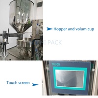Machine d'emballage verticale VFFS pour la fabrication à petite échelle de sachets de granulés, de café et de thé