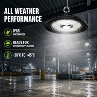 Lampe LED industrielle haute efficacité Lumileds 200W 180lm/W pour terminal de fret d'aéroport