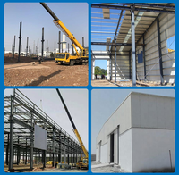 Almacén Prefabricado de Estructura de Acero Senwang, 1 Año de Garantía, Diseño Moderno y Económico, Solución Integral para Proyectos, Diseño de Modelo 3D
