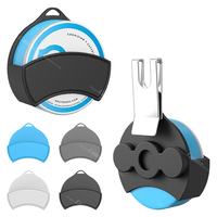 Grand cadeau pour les utilisateurs de pochette de nicotine support universel étui de rangement de voyage en silicone durable pour articles de canette