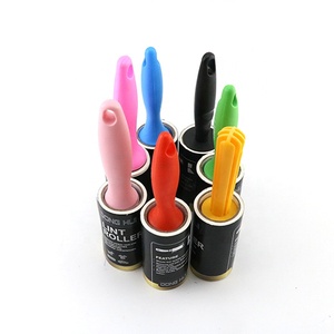 Kit réutilisable de nettoyage de voyage rose mignon facile à déchirer papier silicone adhésif épilateur pour animaux de compagnie recharges de rouleaux à charpie - Product Image 4
