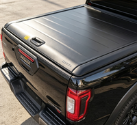 Couverture de benne de camionnette en aluminium durable, rétractable, avec verrouillage, facile à utiliser