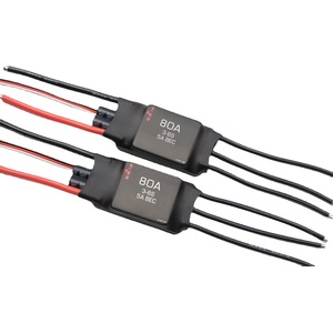 Lite 30A 40A 60A 80A 100A 120A บลัชเลส ESC 3-6S พร้อม 5A BEC สำหรับเครื่องบิน RC โดรน FPV ตัวควบคุมความเร็ว - Product Image 5