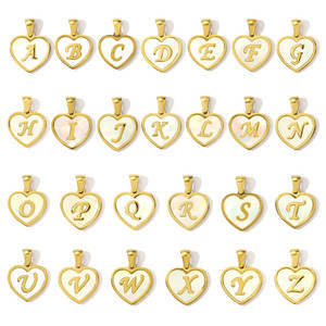 Colgantes y dijes de moda de acero inoxidable 316L chapados en oro PVD de 14K y 18K personalizados DIY para la fabricación de joyas - Product Image 2