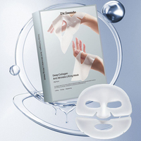 OEM Vente en gros Soins du visage Masque lifting anti-rides au collagène en profondeur 5 pièces par boîte Masque en feuille hydratant raffermissant minimisant les pores