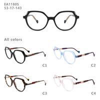 Monturas de Gafas Ópticas de Acetato Laminado para Mujer Teenyoun, Gafas de Diseño de Alta Gama, Personalizables