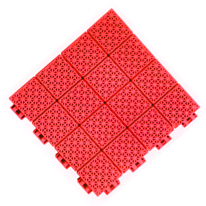 Azulejos de cancha deportiva al aire libre entrelazados de PP personalizados, suelo suspendido repelente al agua <span class=keywords><strong>para</strong></span> baloncesto, bádminton, patinaje sobre ruedas - Product Image 6